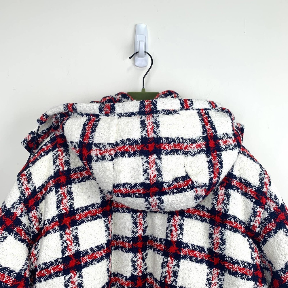 NWT Gucci tweed check-print jacket Size 42 - Picture 8 of 16